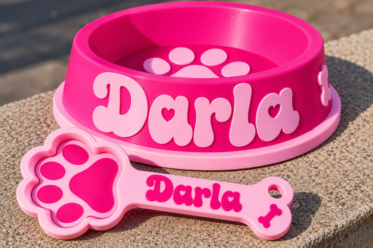 Dog Bowl and Scooper