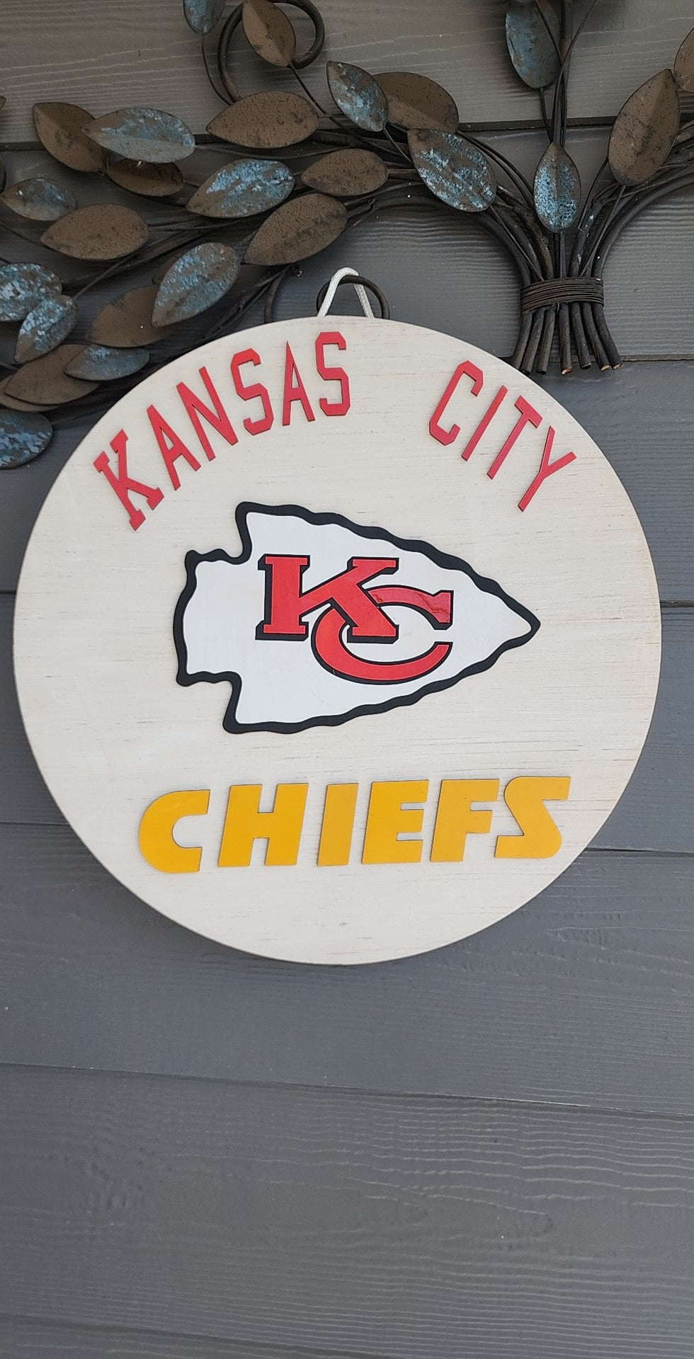 RTS 18In Chiefs Door Hanger!