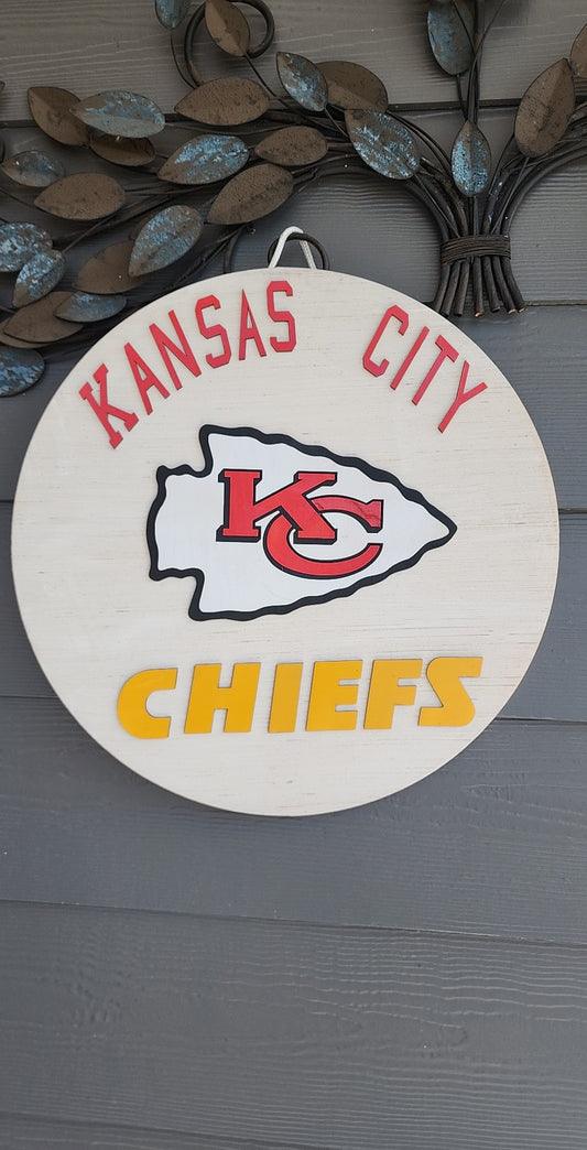 RTS 18In Chiefs Door Hanger!