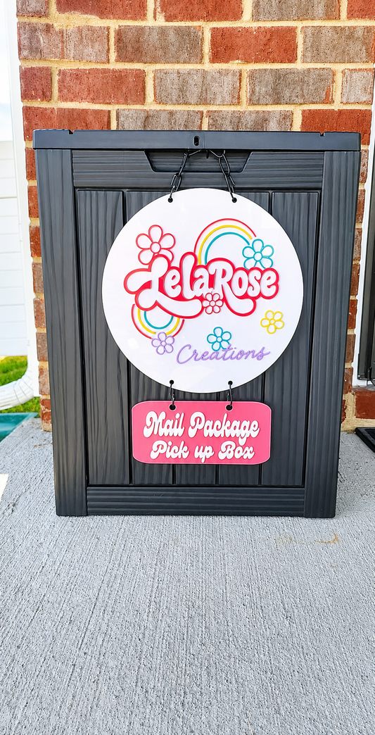 Porch Pick up /Drop Off Sign