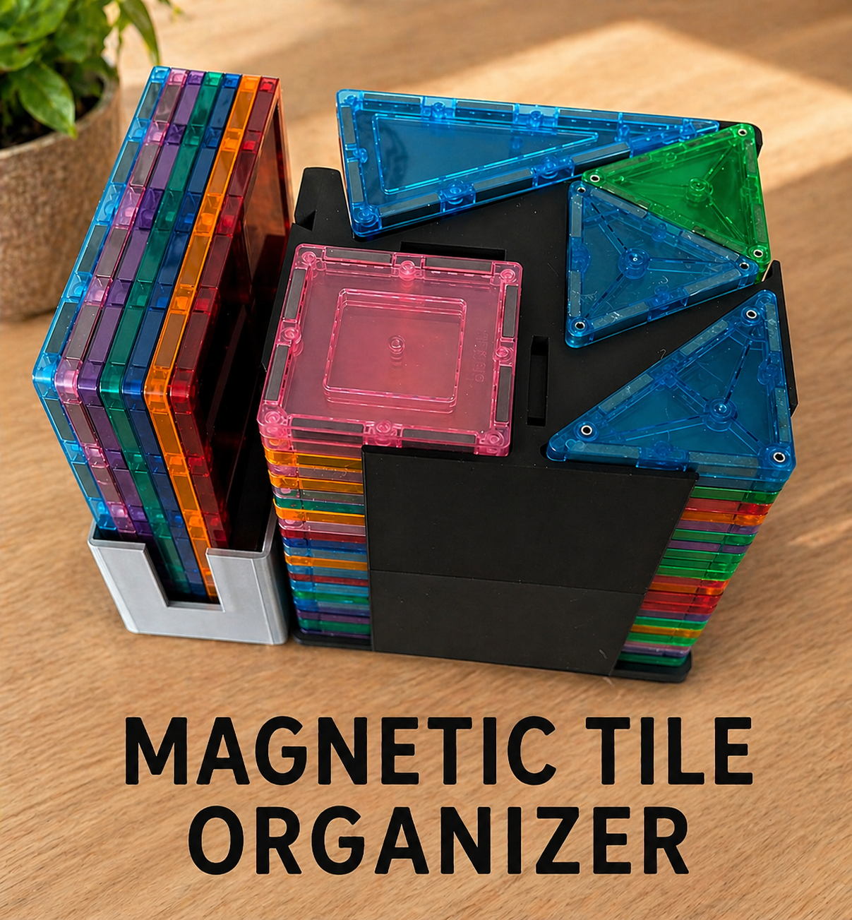 Magnetic Tile Organizer