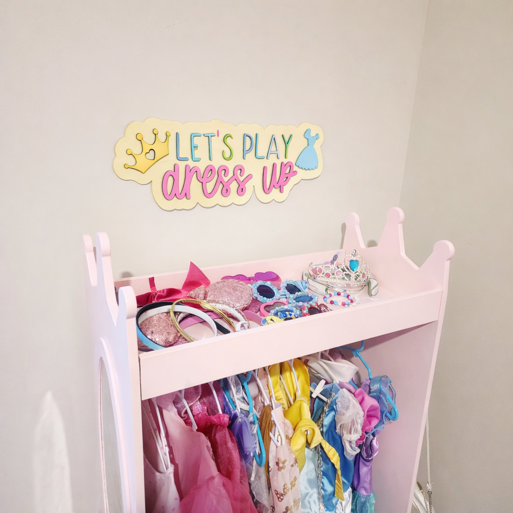 Let's Play Dress up Sign
