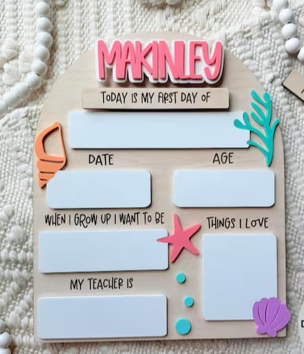 1st/Last Day of School Signs