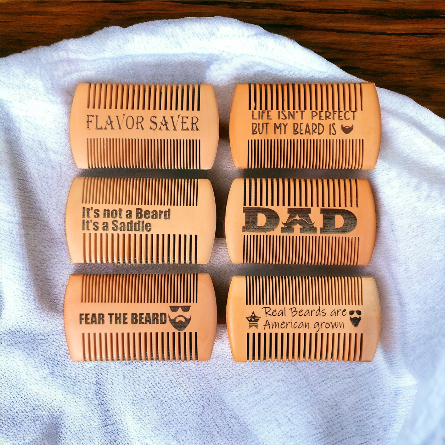 Personalized Beard Comb