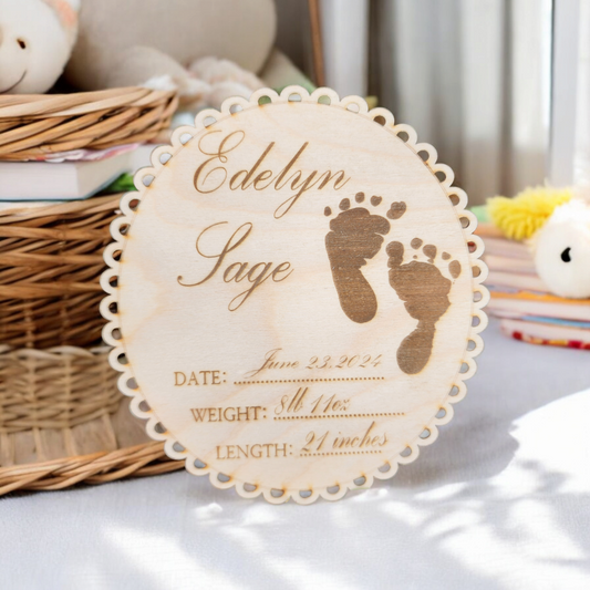 Keepsake sign