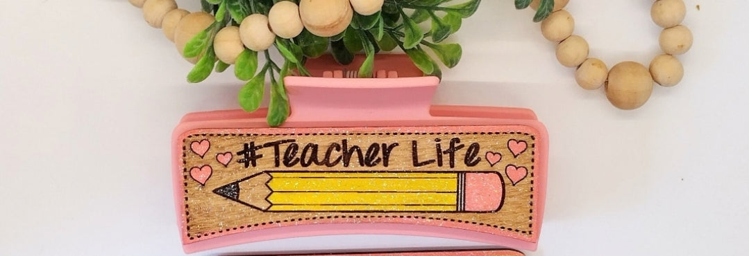 Teacher hair clip