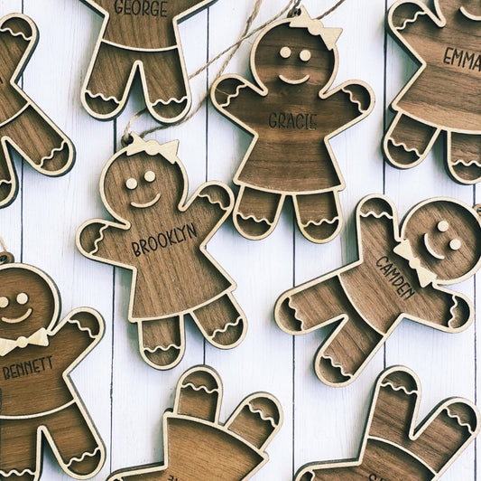 Gingerbread Stocking tags
