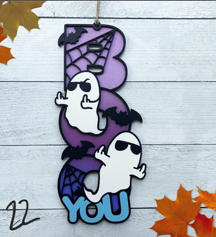 Boo Door Hangers