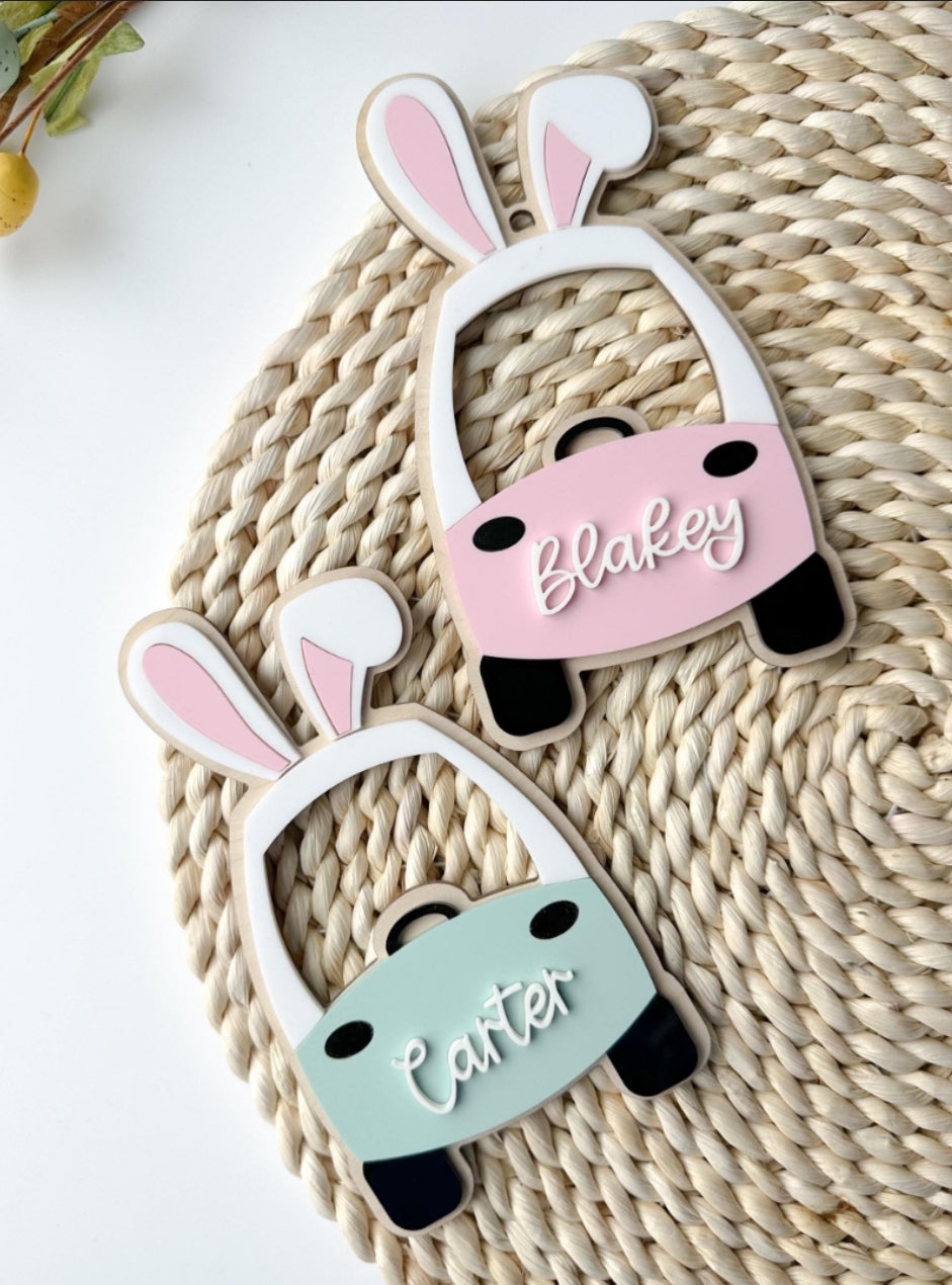 Car Basket Tag