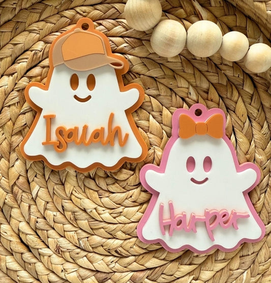 Ghost Basket Tags