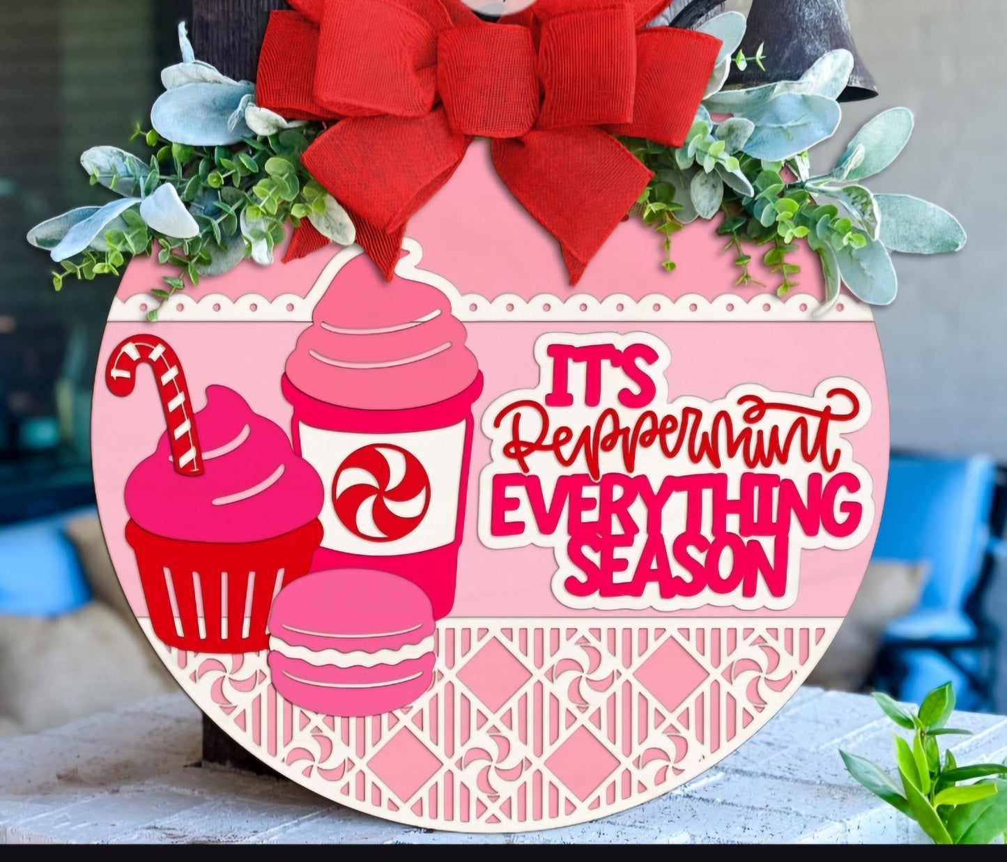 Discounted Christmas 16in Door Hanger Collab!