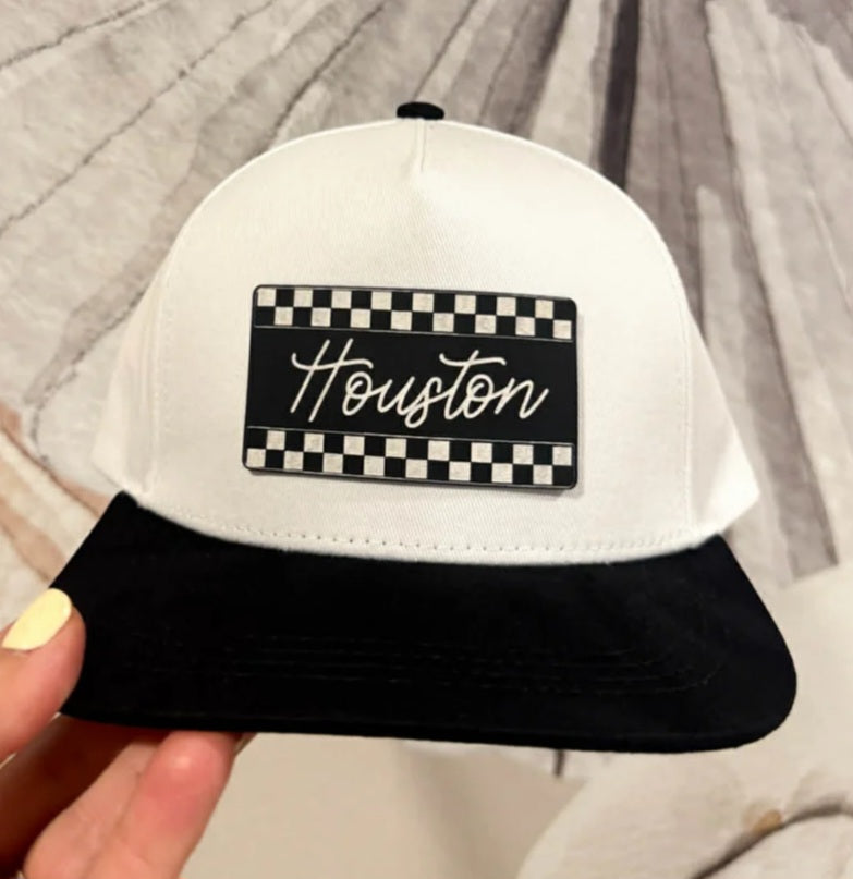 Kids Leather Patch Hat