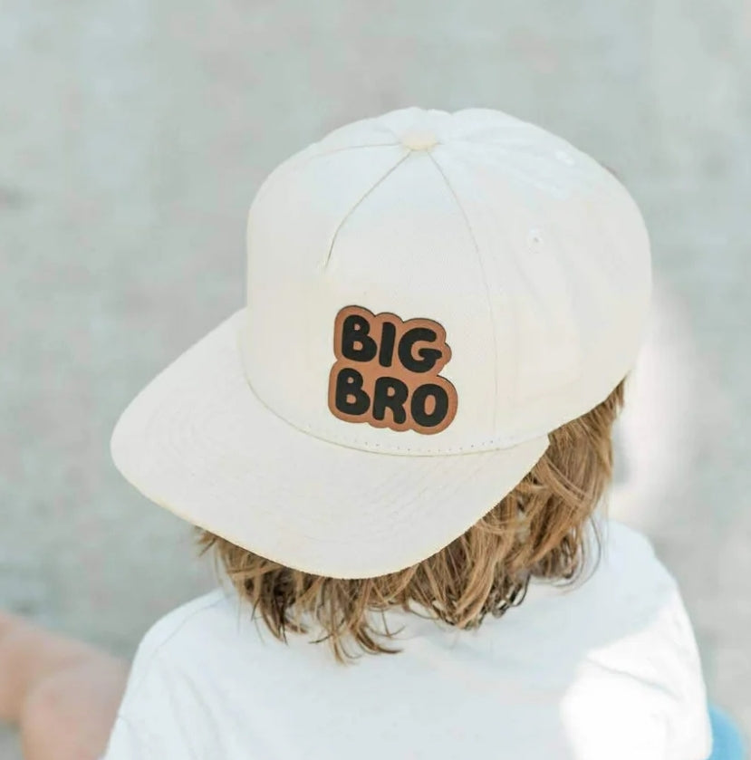 Kids Leather Patch Hat