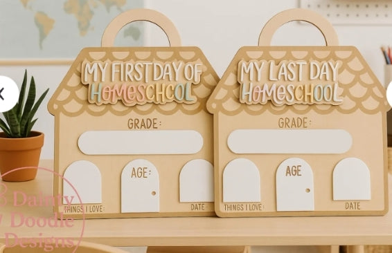 1st/Last Day of School Signs