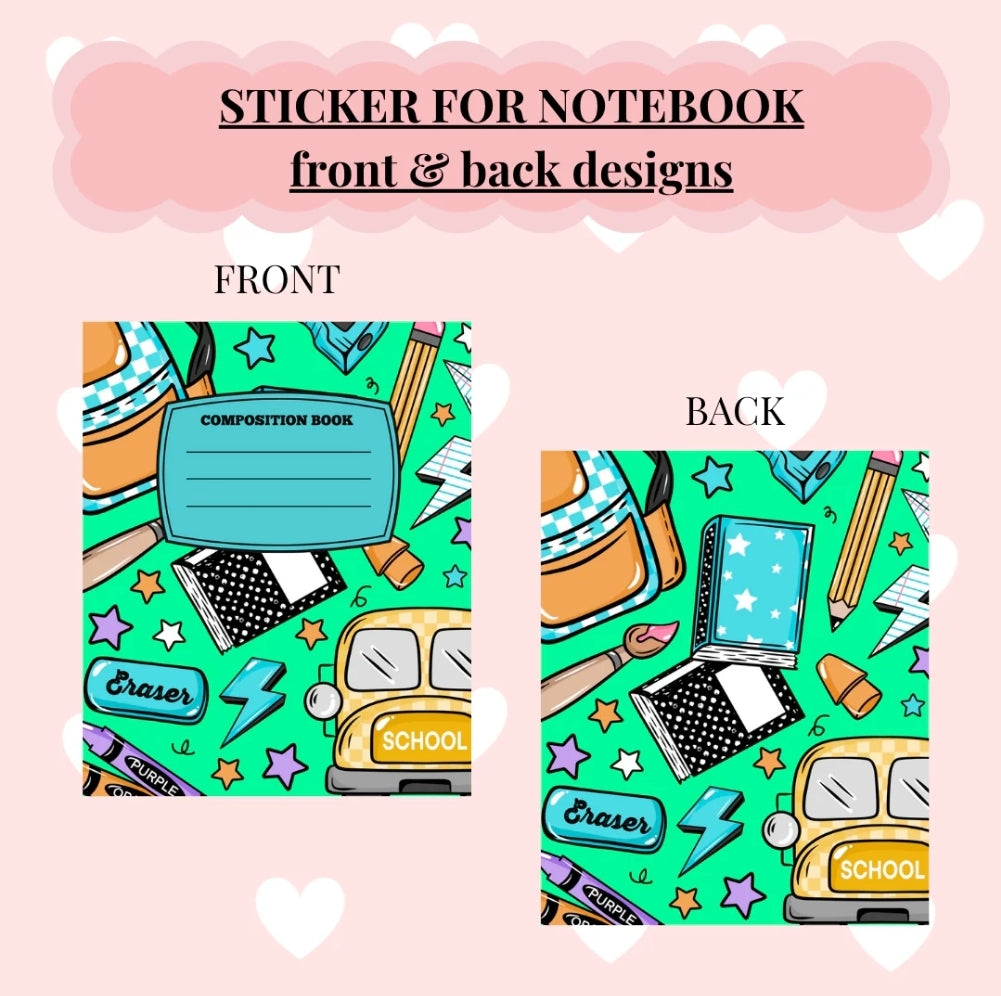PRE ORDER Composition Notebooks