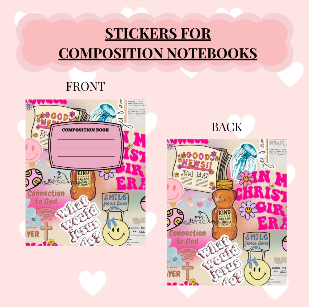 PRE ORDER Composition Notebooks