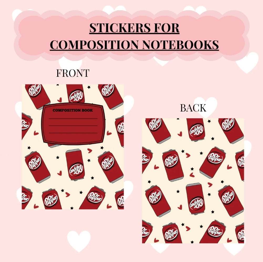 PRE ORDER Composition Notebooks
