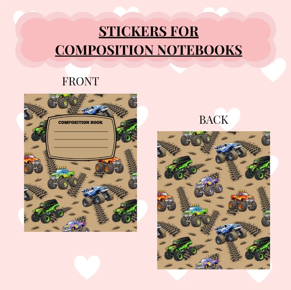 PRE ORDER Composition Notebooks