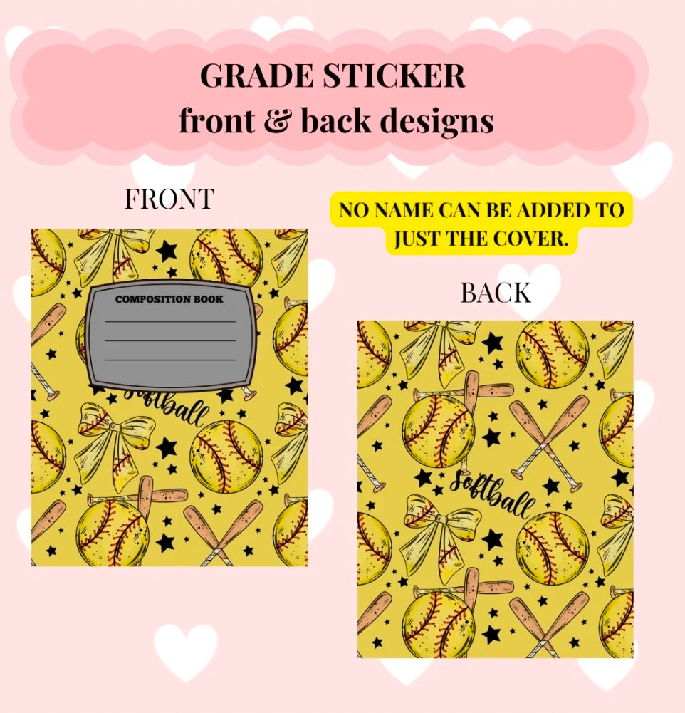 PRE ORDER Composition Notebooks