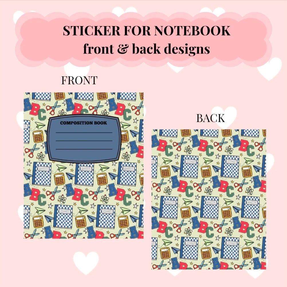 PRE ORDER Composition Notebooks