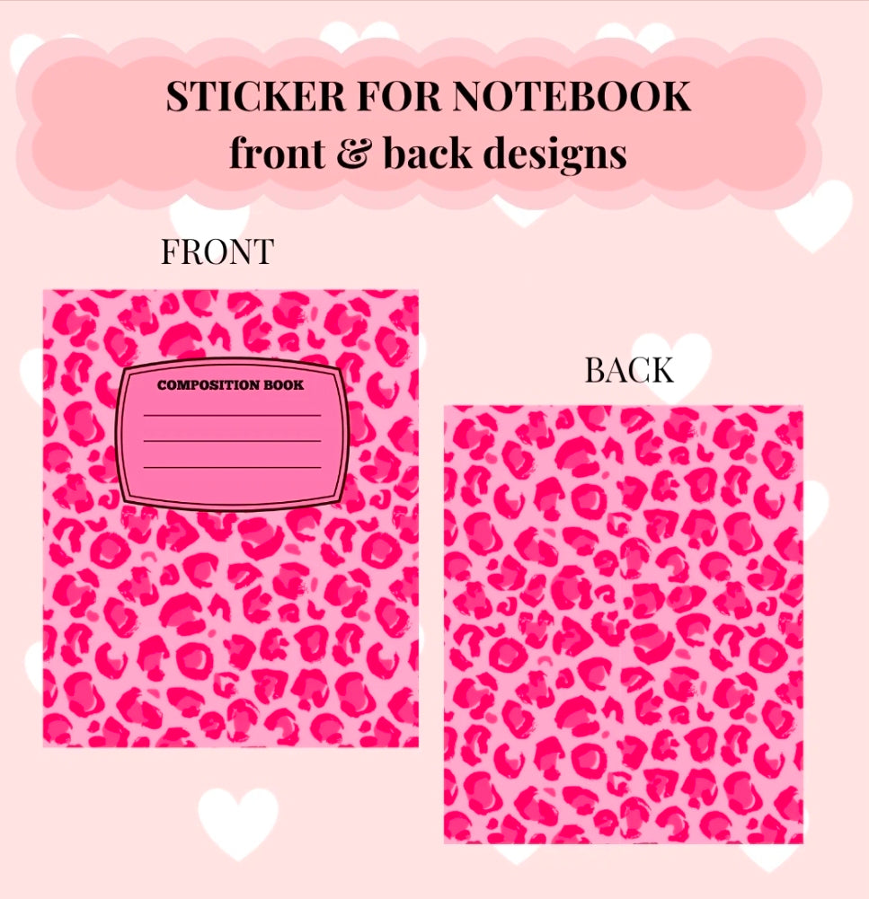 PRE ORDER Composition Notebooks