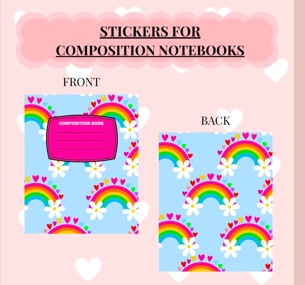 PRE ORDER Composition Notebooks
