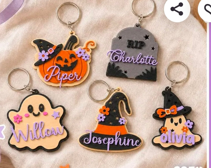 Halloween tags