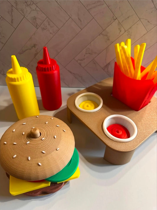 Burger and Fry Set