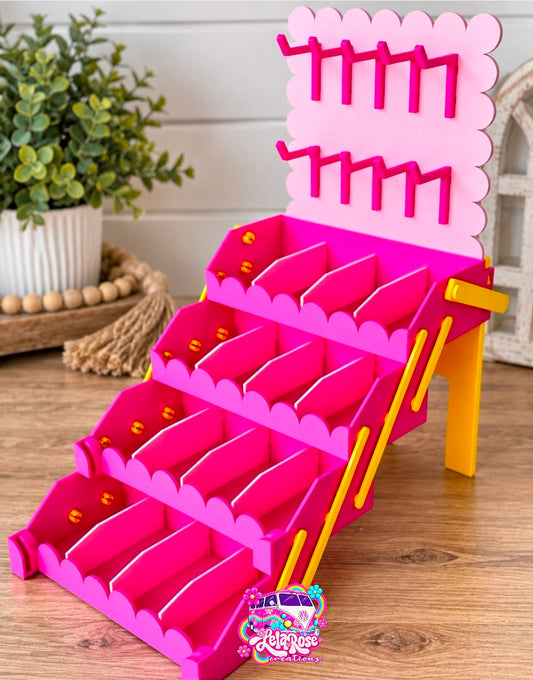 Foldable display  rack