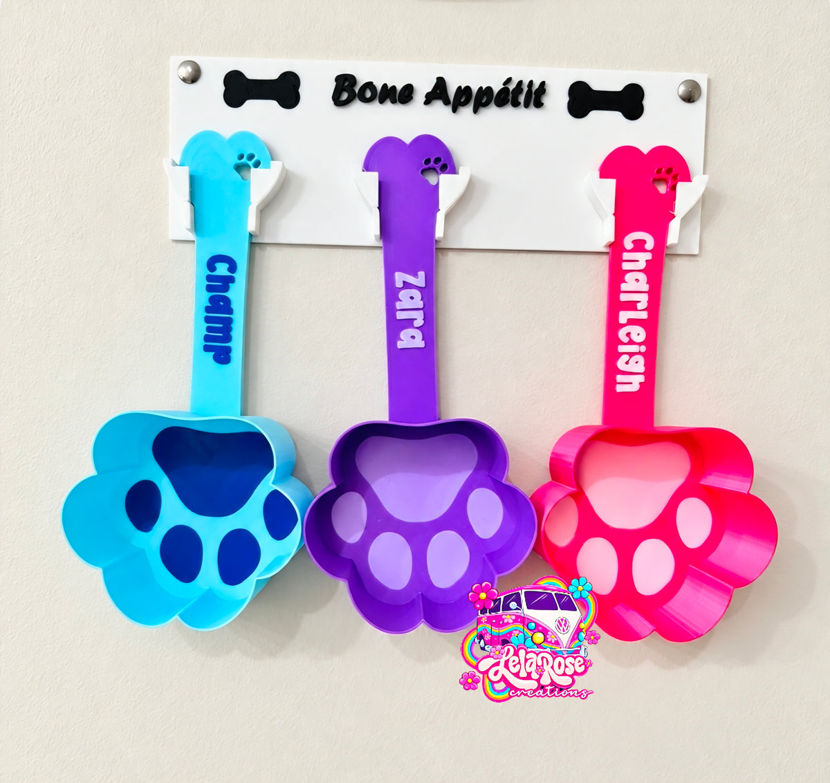 Dog Food Scoop with Wall Hanger