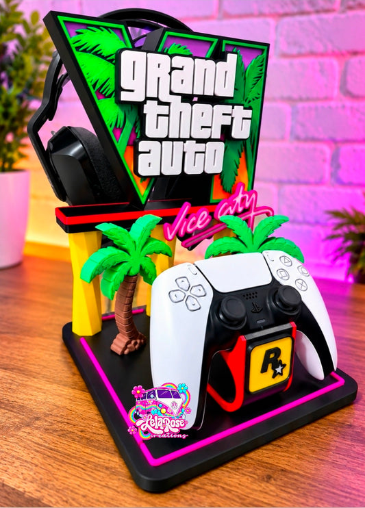 GTA Controller  and Headset  Holder