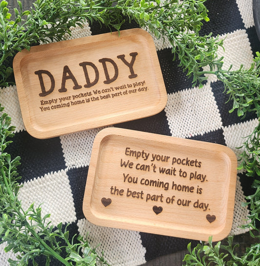 Wooden engraved Tray