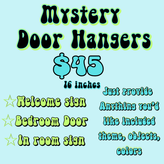 MYSTERY DOOR HANGER