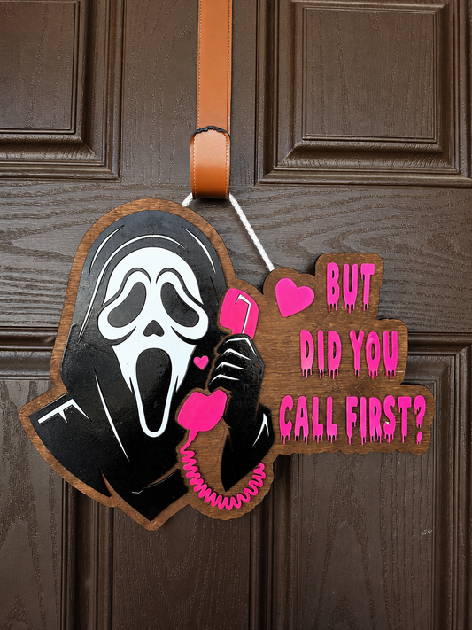 Ghost Face Door Hanger