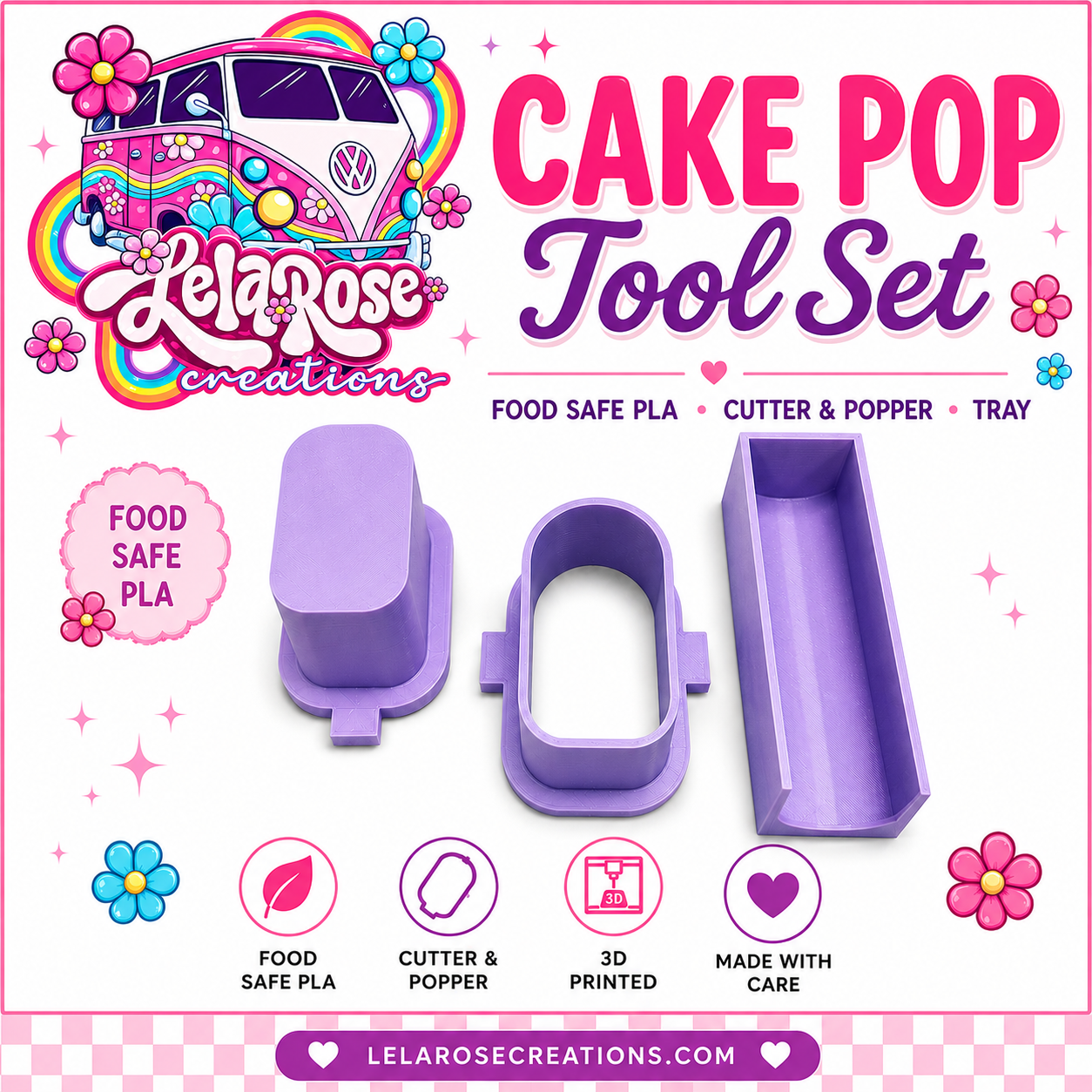 Cake Pop popsicle Tool set