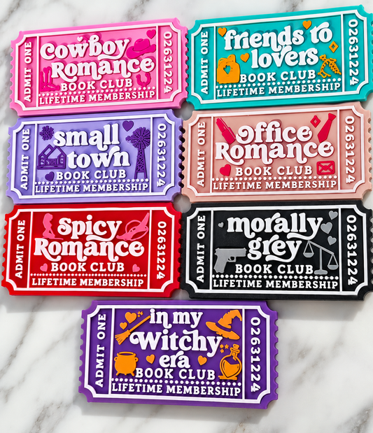 Bookshelf Tickets