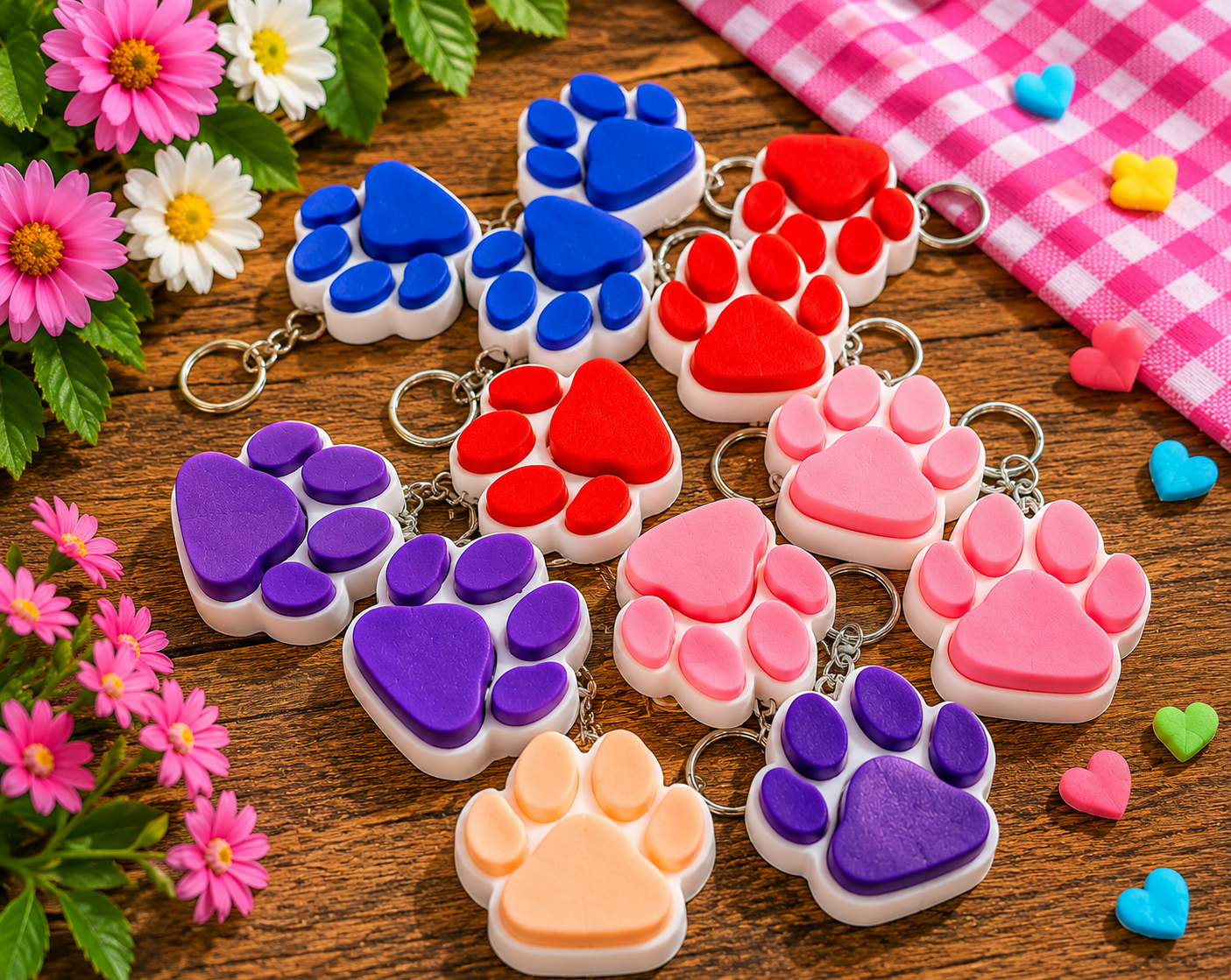 Clicker keychain Package Fillers