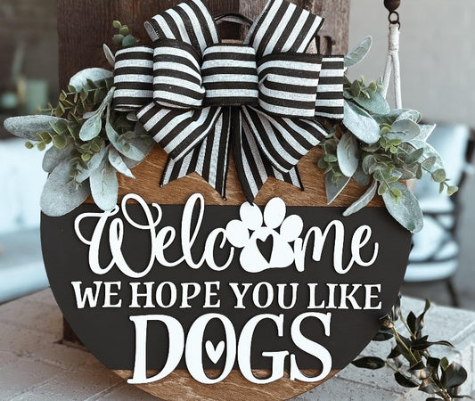 Dogs Door Hanger