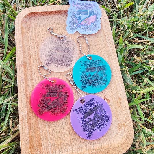ACRYLIC Logo Keychains