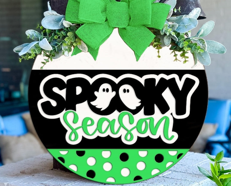 Spooky Season Door Hanger