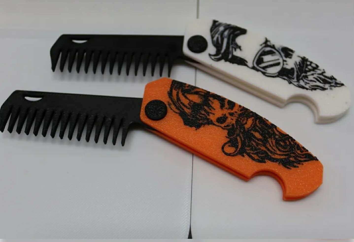 3d printed Beard Comb