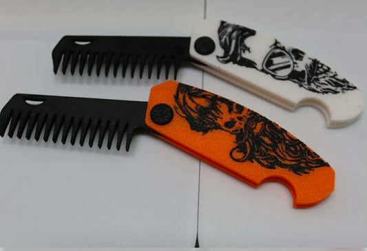 3d printed Beard Comb