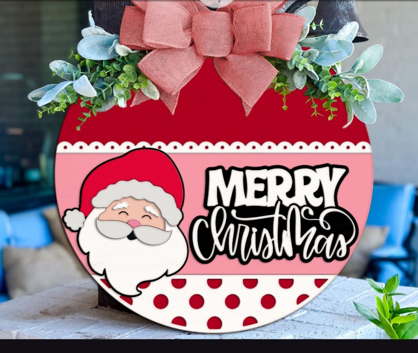 Discounted Christmas 16in Door Hanger Collab!