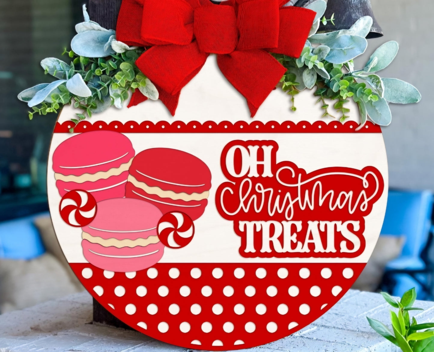 Discounted Christmas 16in Door Hanger Collab!