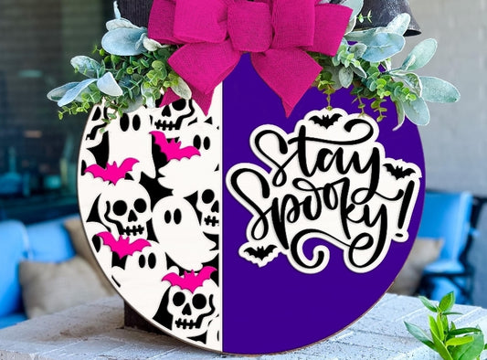 Stay Spooky Door Hanger