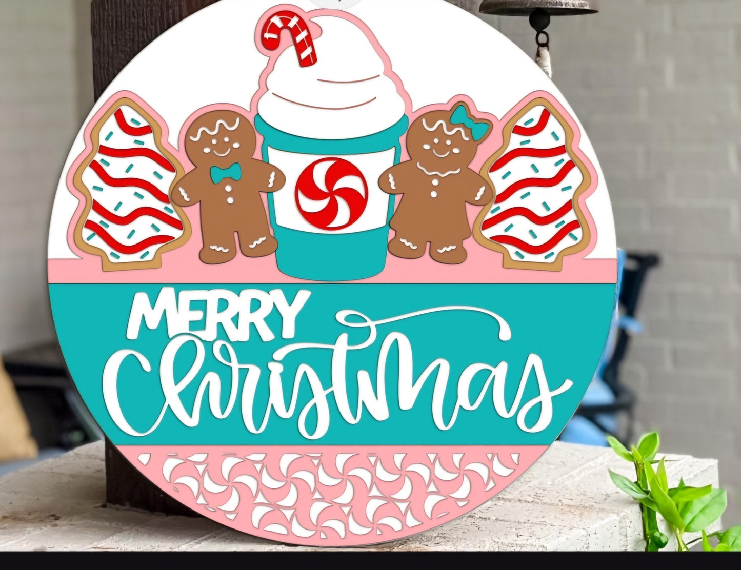 Discounted Christmas 16in Door Hanger Collab!