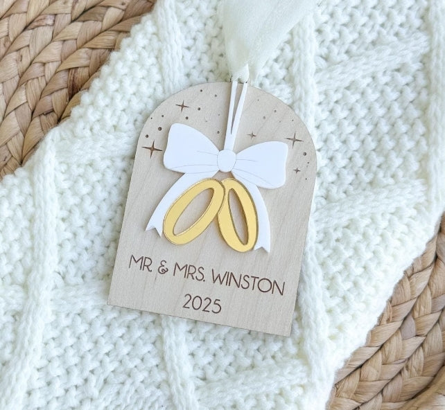 Married Christmas  ornaments