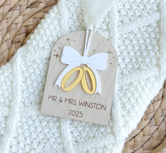 Married Christmas  ornaments